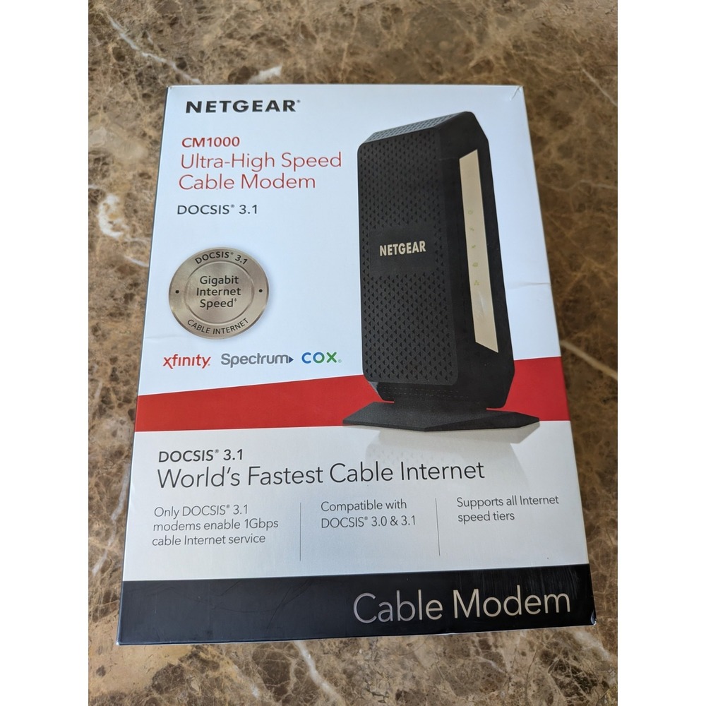 NETGEAR CM1000 DOCSIS 3.1 Cable Modem